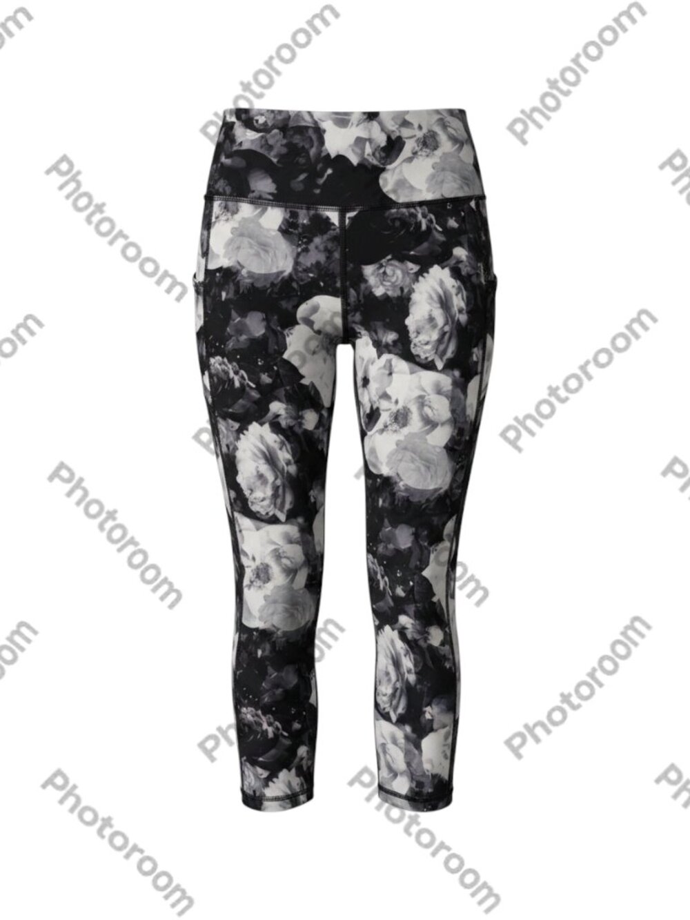Vogo Athletica Leggings L Black Floral